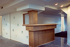 Basement with Bar