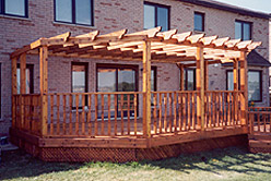 Deck with Canopy